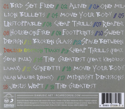 Sia: This Is Acting (Deluxe Version) [CD]