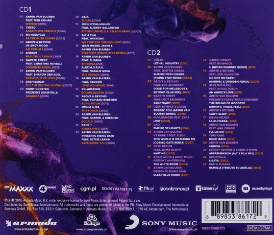 Armin van Buuren: A State of Trance: 15 Years [2CD]