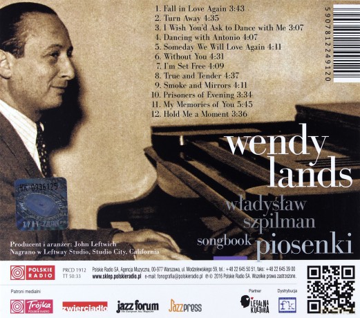 Lands Wendy: Władysław Szpilman - Piosenki. Songbook [CD]