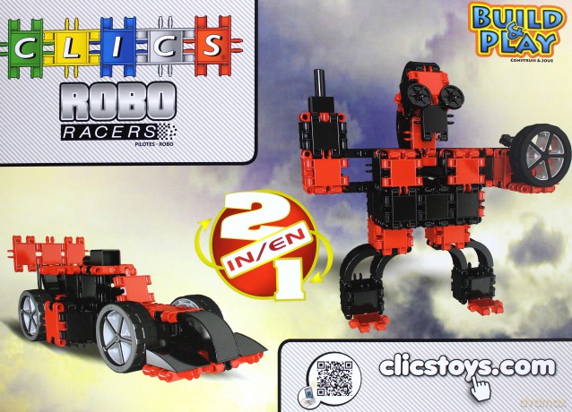 CLICS RoboRacer box black&red [KLOCKI]