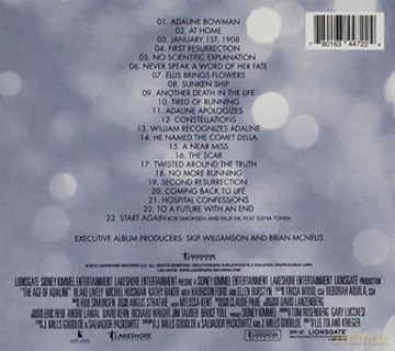 Age Of Adaline soundtrack (Rob Simonsen) [CD]