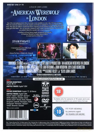 Amerykański wilkołak w Londynie - Special Edition [DVD]