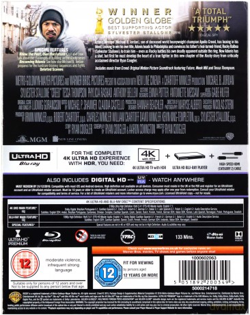 Creed: Narodziny Legendy [Blu-Ray 4K]+[Blu-Ray]