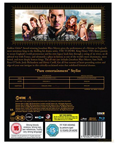 The Tudors - The Complete Series (Dynastia Tudorów) [BOX] [12xBlu-Ray]