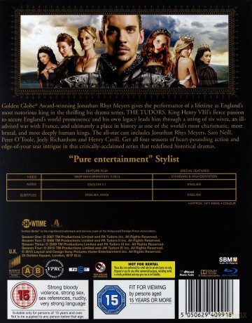 The Tudors - The Complete Series (Dynastia Tudorów) [BOX] [12xBlu-Ray]