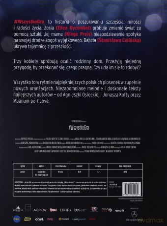 Wszystko Gra (booklet) [DVD]