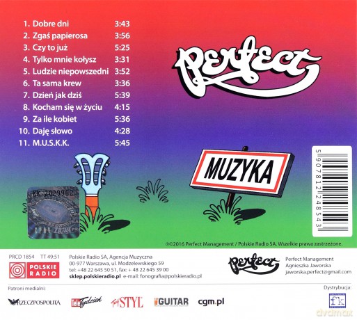 Perfect: Muzyka [CD]