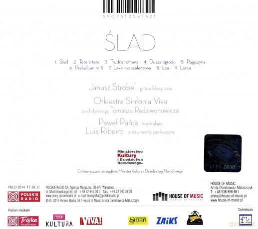 Janusz Strobel i Sinfonia Viva: Ślad [CD]