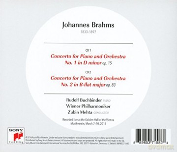 Rudolf Buchbinder: Brahms: The Piano Concertos [2CD]