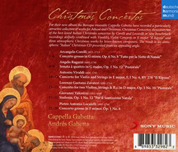 Cappella Gabetta: Christmas Concertos [CD]
