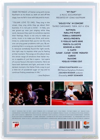 Jonas Kaufmann: Dolce Vita [DVD]