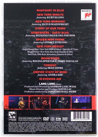 Lang Lang: Live from Lincoln Center presents New York Rhapsody [DVD]