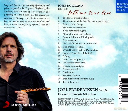 Joel Frederiksen: Tell Me True Love [CD]