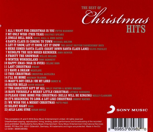 The Best of Christmas Hits [CD]
