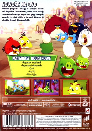 Angry Birds Toons Sezon 3 Część 1 [DVD]
