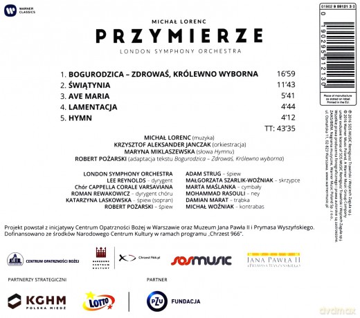 Michał Lorenc & London Symphony Orchestra: Przymierze [CD]