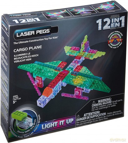 12 in 1 Cargo Plane [KLOCKI]