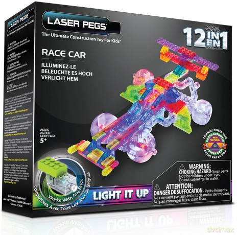 12 in 1 Race Car [KLOCKI]