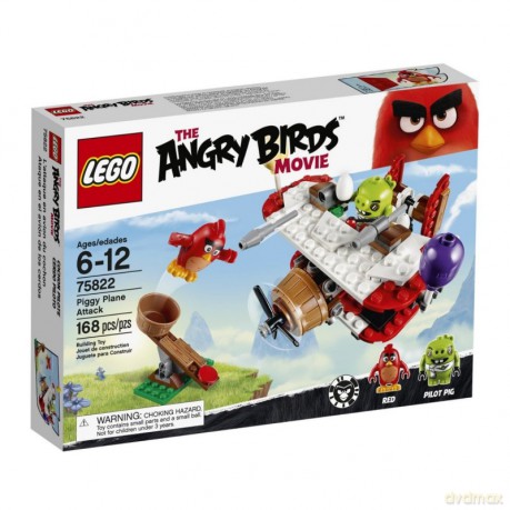 LEGO Angry Birds Atak samolotem świnek (75822) [KLOCKI]