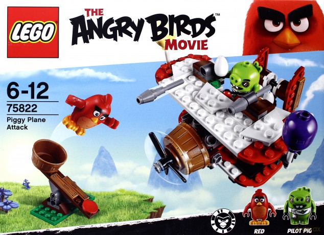 LEGO Angry Birds Atak samolotem świnek (75822) [KLOCKI]