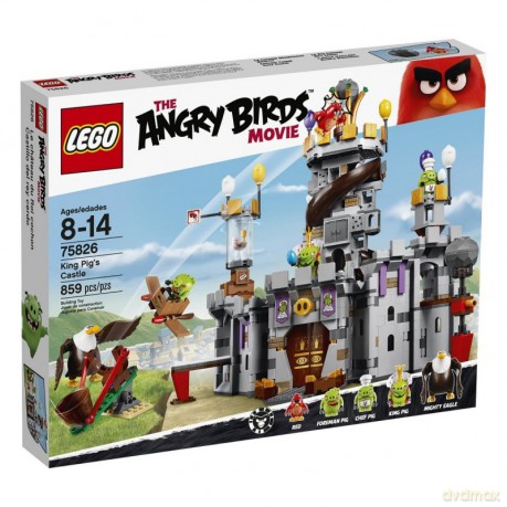 LEGO Angry Birds Zamek świńskiego króla (75826) [KLOCKI]