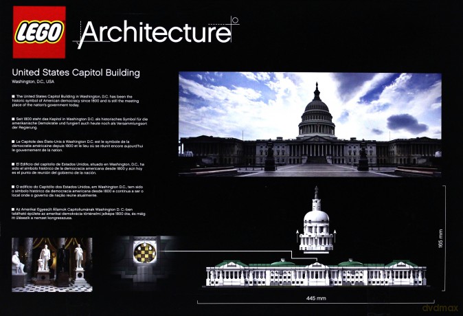 LEGO Architecture Kapitol (21030) [KLOCKI]