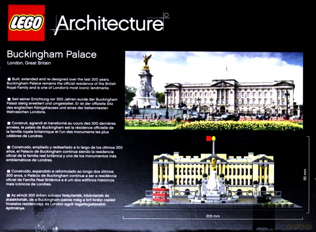 LEGO Architecture Pałac Buckingham (21029) [KLOCKI]