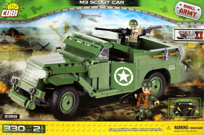 Armia M3 Scout Car 330 el. [KLOCKI]
