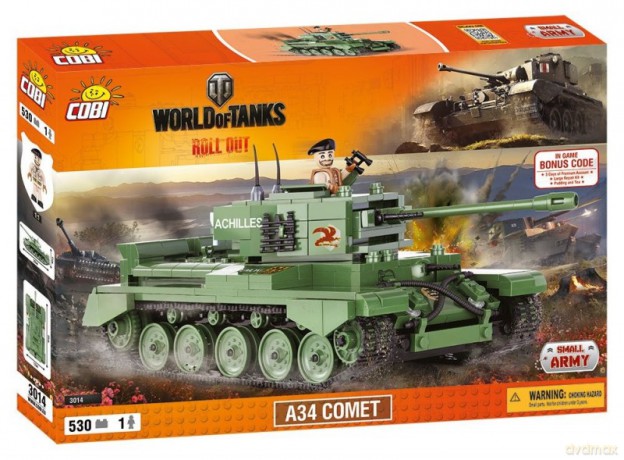 Armia World of Tanks A34 Comet [KLOCKI]