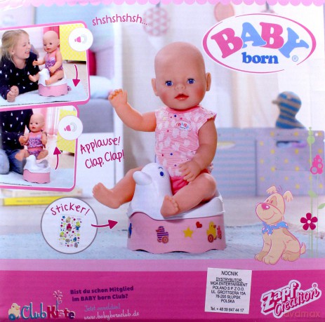 BABY BORN Interaktywny nocnik