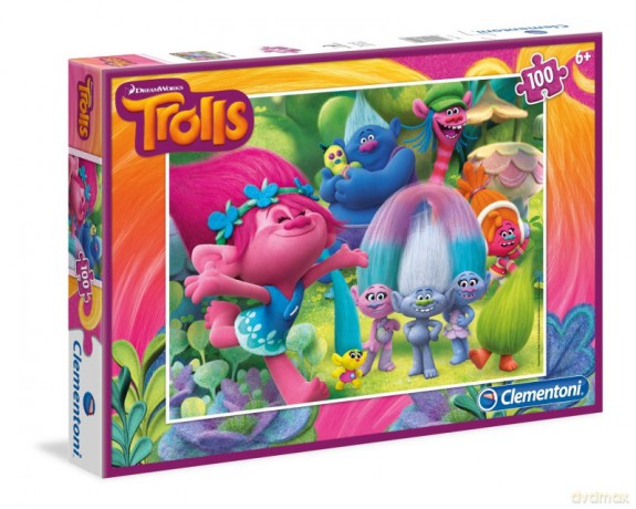 CLEMENTONI 100 el. Trolls [PUZZLE]