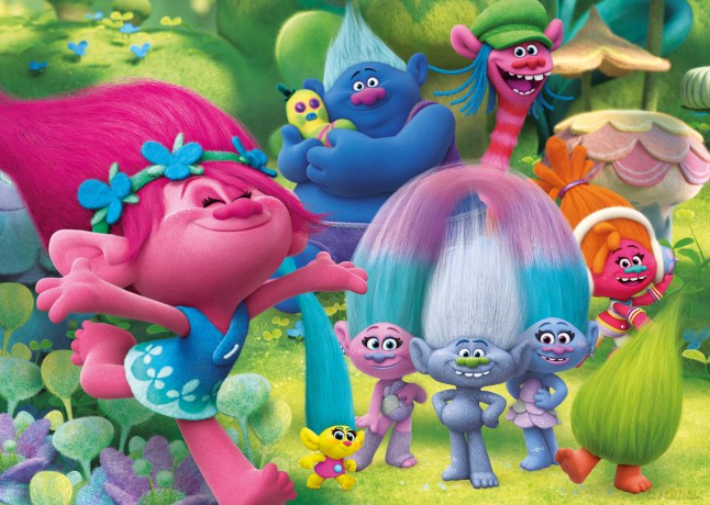 CLEMENTONI 100 el. Trolls [PUZZLE]