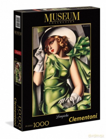 CLEMENTONI 1000 el. Lempicka: Młoda dziewczyna [PUZZLE]