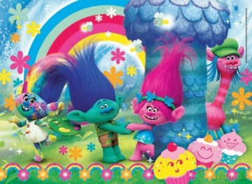 CLEMENTONI 180 el. Trolls [PUZZLE]