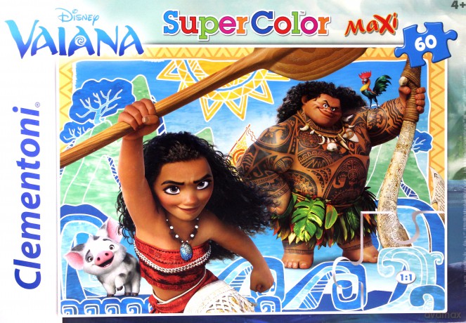 CLEMENTONI 60 el. Maxi Vaiana [PUZZLE]