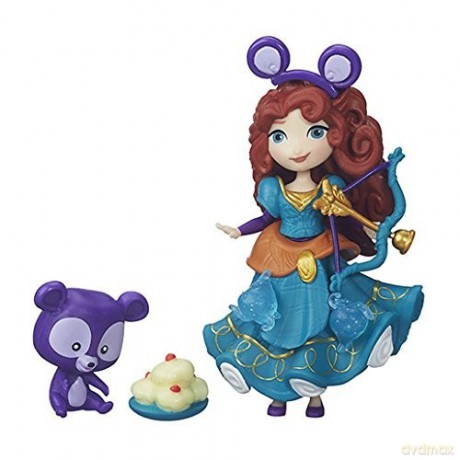 Disney Princesses Mini Laleczka z przyjacielem Merida