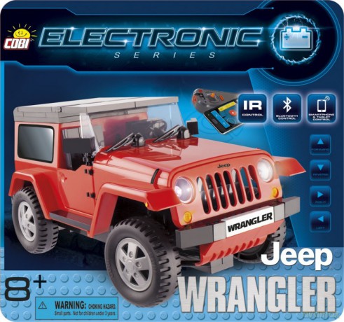 Electronic Jeep Wrangler z bluetooth [KLOCKI]