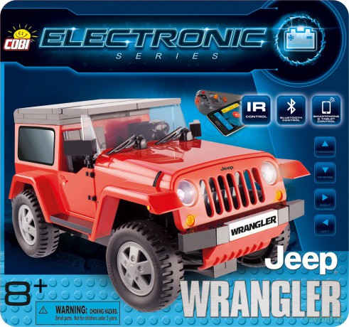Electronic Jeep Wrangler z bluetooth [KLOCKI]