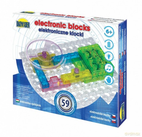 Elektroniczne klocki 59 elementów