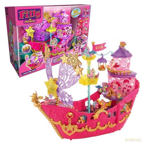 Filly Stars, Statek - zestaw [FIGURKA]