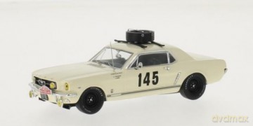 Ford Mustang Equipe Ford France #145 H. Chemin/J-L. Trintignant Rallye Monte Carlo 1966