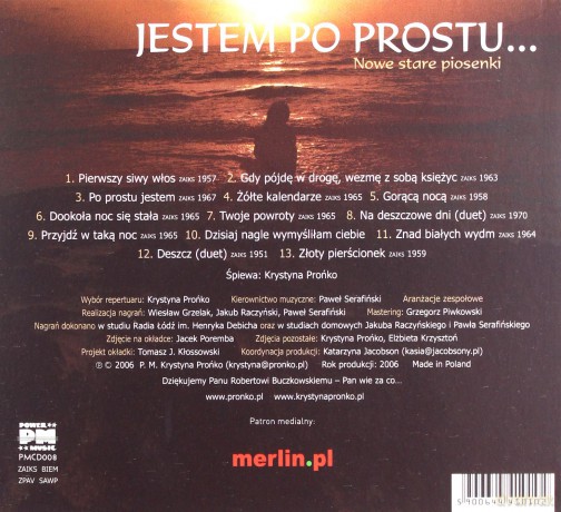 Krystyna Prońko: Jestem po prostu? nowe,stare piosenki (digipack) [CD]
