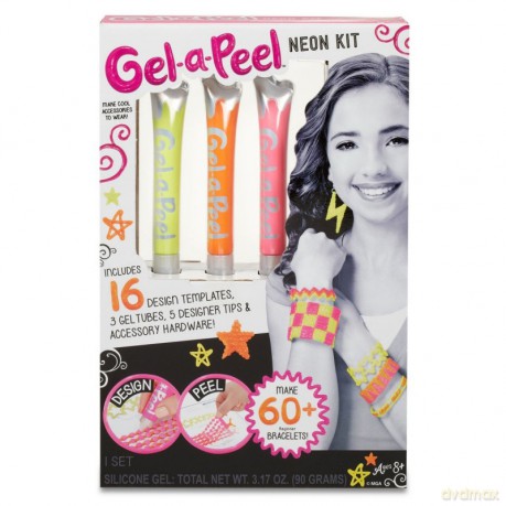 GEL-A-PEEL Zestaw Akcesoriów 3, Neon