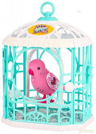 LITTLE LIVE PETS Ptaszki z klatką