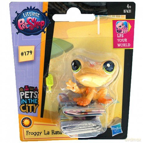 Littlest Pet Shop Figurka podstawowa B, Frog [FIGURKA]
