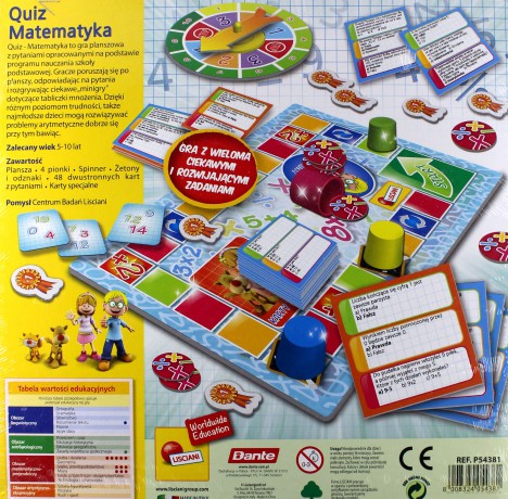 Mały Geniusz, Quiz - matematyka