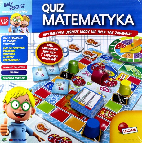 Mały Geniusz, Quiz - matematyka