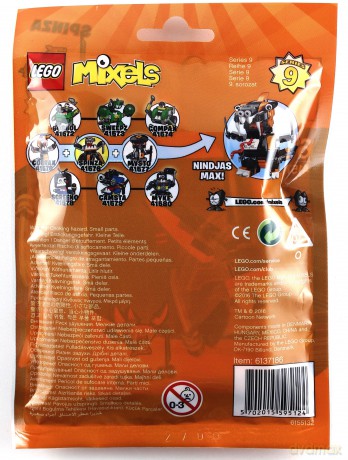 LEGO Mixels Spinza (41576) (seria 9) [KLOCKI]