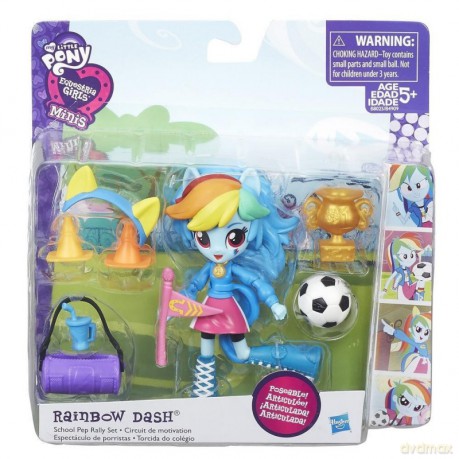 My Little Pony EG Mini lalki z akcesoriami Rainbow