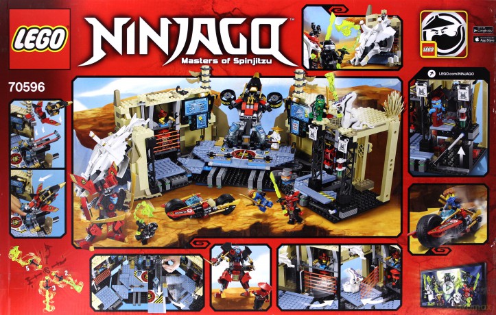 LEGO Ninjago - Akcja w jaskin i Samuraja X (70596) [KLOCKI]